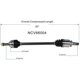 Purchase Top-Quality GSP NORTH AMERICA - NCV66004 - CV Axle Assembly pa5