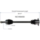 Purchase Top-Quality GSP NORTH AMERICA - NCV69450 - CV Axle Assembly - Rear Right pa4