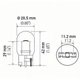 Purchase Top-Quality Stop Light by HELLA - 7440TB pa18