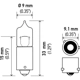 Purchase Top-Quality Stop Light by HELLA - H21W pa2