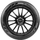 Purchase Top-Quality ALL SEASON 19" Tire 235/55R19 by PIRELLI pa7