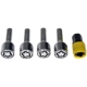 Purchase Top-Quality DORMAN (OE SOLUTIONS) - 712390 - Wheel Lock Set pa4