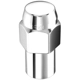 Purchase Top-Quality MCGARD - 61001 - Chrome Shank Seat Regular Lug Nuts pa1