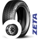 Purchase Top-Quality ZETA WINTER tire mounted on alloy wheel (215/60R16) pa1